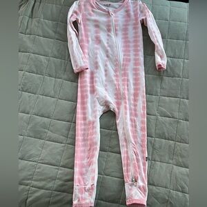 Kyte Baby Crepe RipTide Zip Romper Size 4T Bamboo